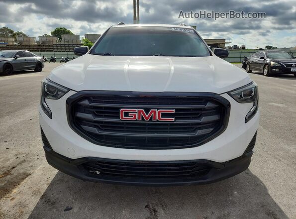 3GKALMEV8LL187992 2020 GMC TERRAIN White Widok z przodu