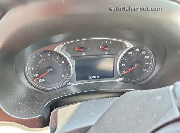 3GKALMEV8LL196515 2020 GMC TERRAIN Silver Սարքավորումների վահանակի տեսք