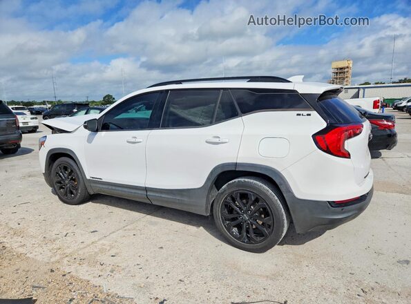 3GKALMEV8LL283945 2020 GMC TERRAIN Белый Задняя левая четверть