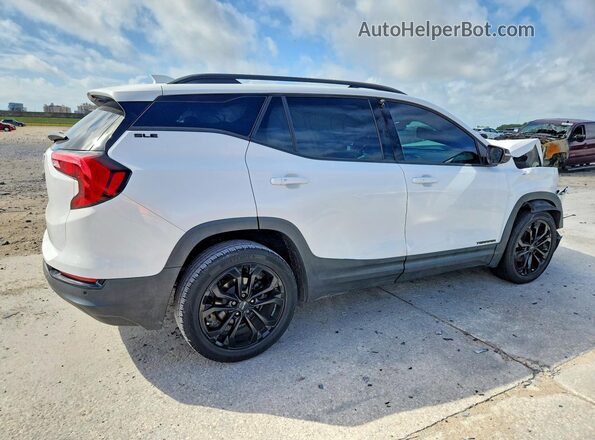 3GKALMEV8LL283945 2020 GMC TERRAIN Белый Задняя правая четверть