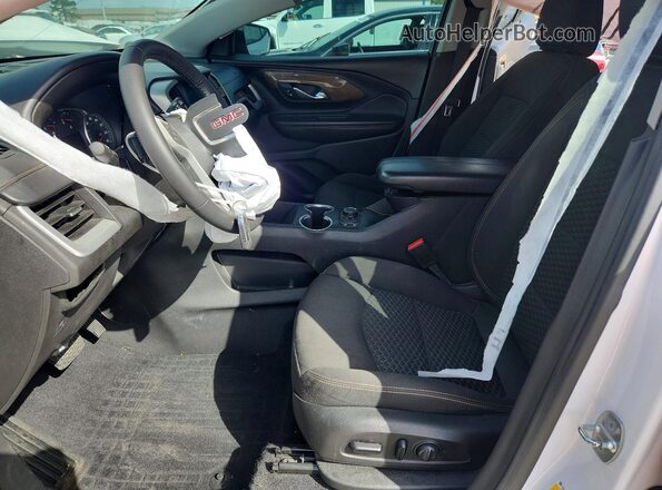 3GKALMEV8LL283945 2020 GMC TERRAIN Белый Вид салона спереди