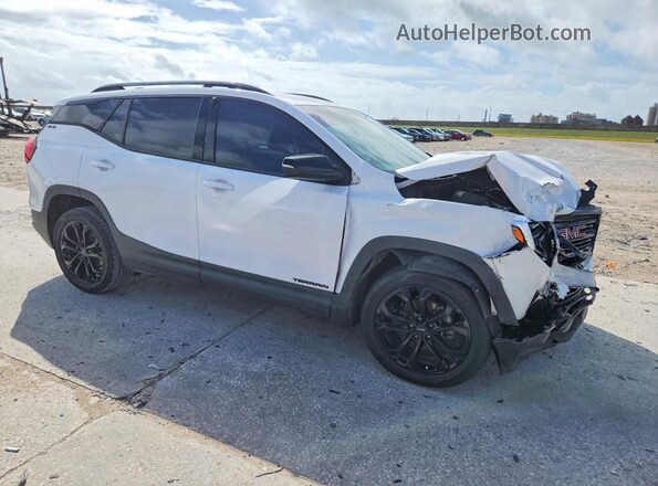 3GKALMEV8LL283945 2020 GMC TERRAIN Белый Передняя правая четверть
