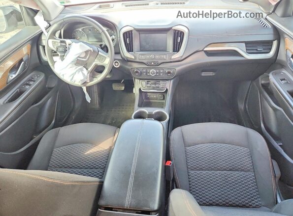 3GKALMEV8LL283945 2020 GMC TERRAIN Белый Вид панели приборов