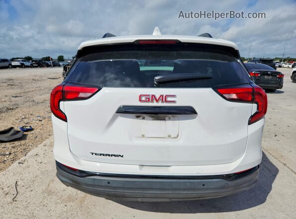 3GKALMEV8LL283945 2020 GMC TERRAIN Белый Вид сзади
