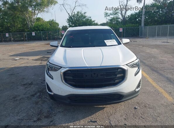 3GKALMEV8LL322436 2020 GMC TERRAIN White Սարքավորումների վահանակի տեսք