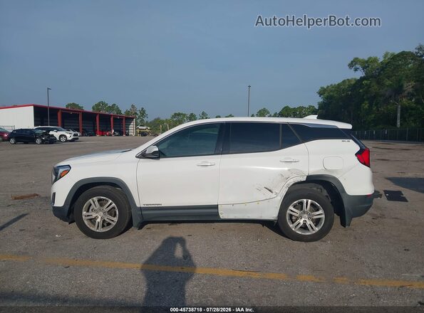 3GKALMEV8LL322436 2020 GMC TERRAIN White Սալոնի 360 աստիճան տեսք