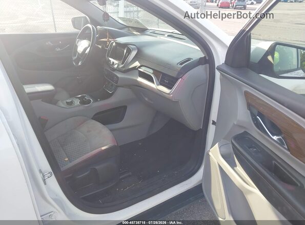 3GKALMEV8LL322436 2020 GMC TERRAIN White Սալոնի դիմացի տեսք