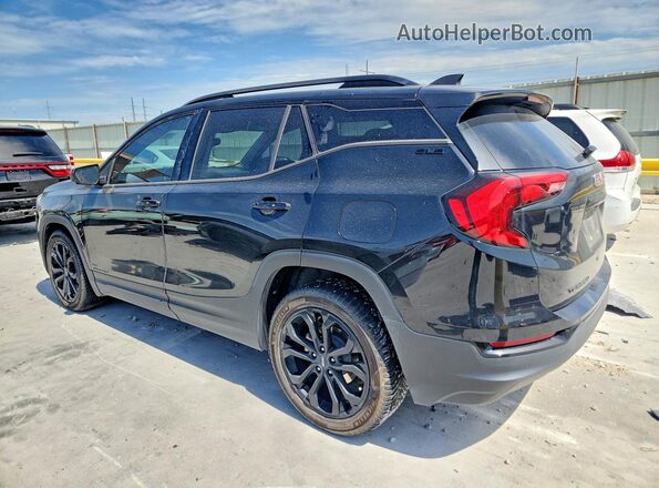 3GKALMEV8ML308604 2021 GMC TERRAIN Black Rear left
