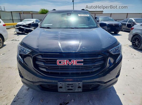 3GKALMEV8ML308604 2021 GMC TERRAIN Black Front view