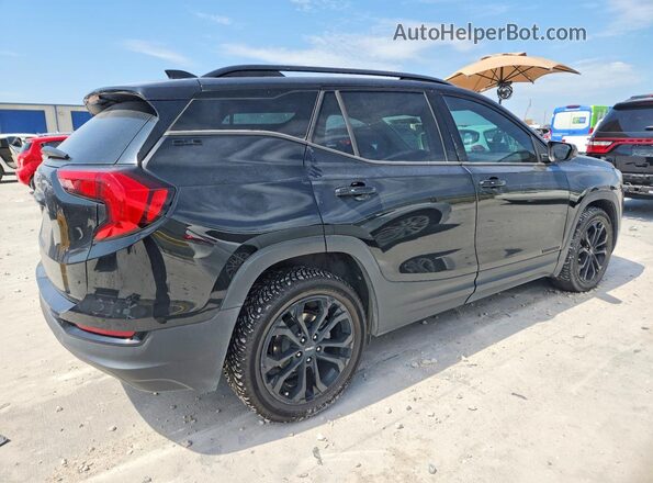 3GKALMEV8ML308604 2021 GMC TERRAIN Black Rear right