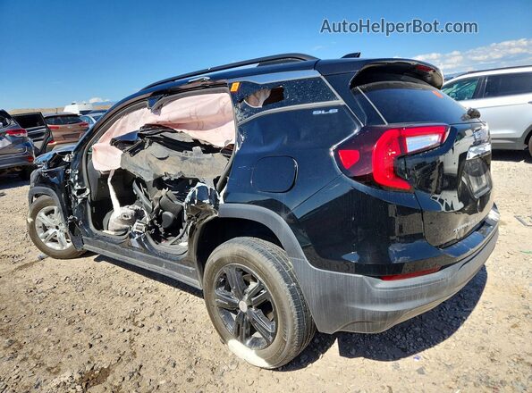 3GKALMEV8NL110767 2022 GMC TERRAIN Black Հետևի ձախ