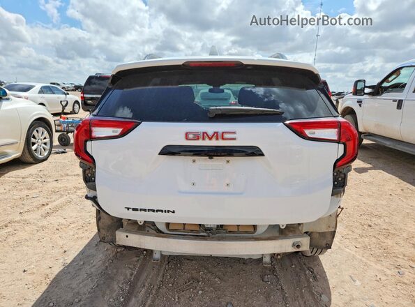 3GKALMEV8NL252455 2022 GMC TERRAIN Белый Вид сзади