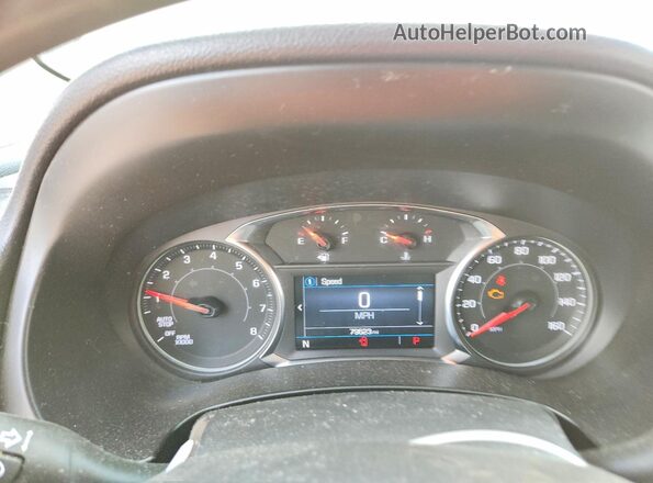 3GKALMEV8NL252455 2022 GMC TERRAIN Белый Вид щитка приборов