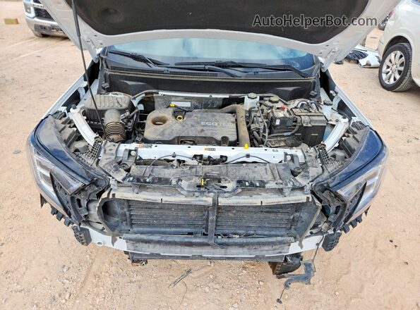 3GKALMEV8NL252455 2022 GMC TERRAIN Белый Вид задней части салона