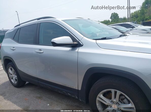 3GKALMEV8NL272253 2022 GMC TERRAIN Silver უკანა სალონის ხედი