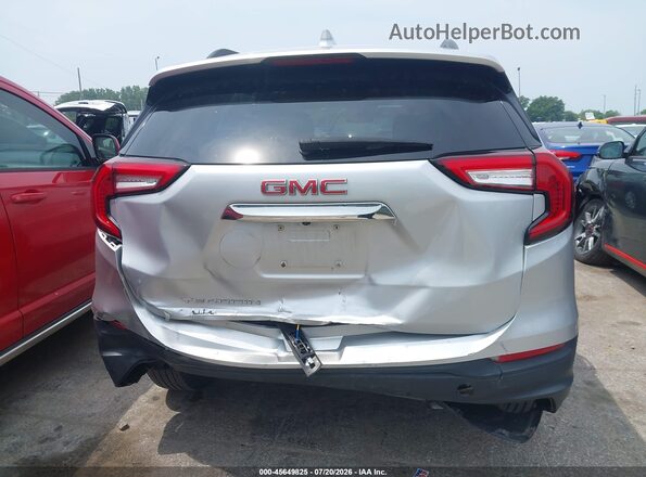 3GKALMEV8NL272253 2022 GMC TERRAIN Silver 