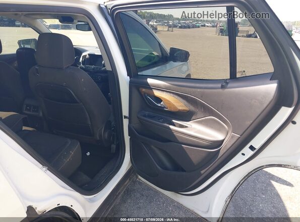 3GKALMEV9JL166887 2018 GMC TERRAIN White Widok naklejki z numerem VIN