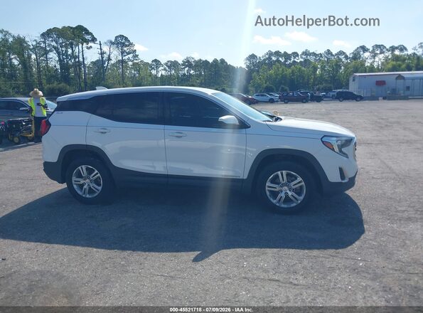3GKALMEV9JL166887 2018 GMC TERRAIN White Widok wnętrza z tyłu
