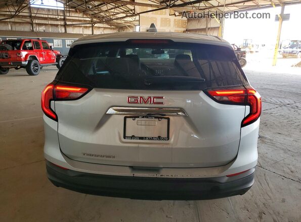 3GKALMEV9JL176982 2018 GMC TERRAIN Silver უკანა ხედი