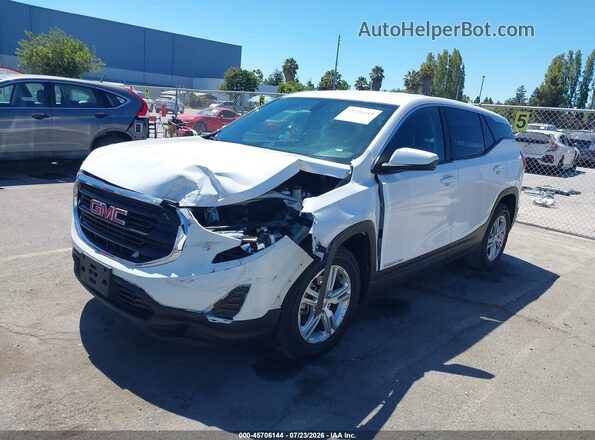 3GKALMEV9JL184094 2018 GMC TERRAIN White Front left