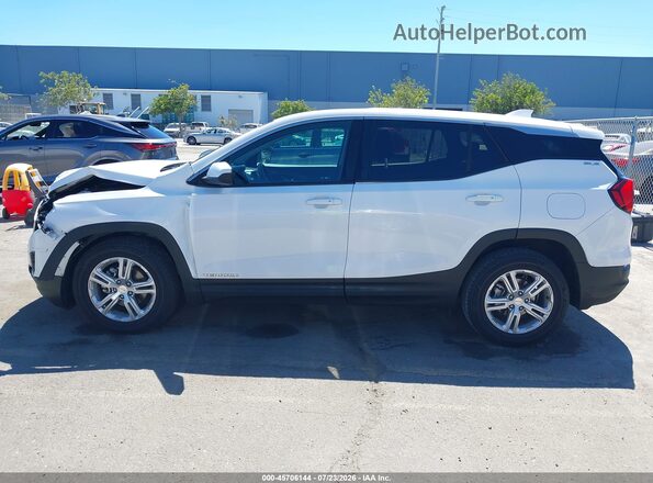 3GKALMEV9JL184094 2018 GMC TERRAIN White 360 interior view