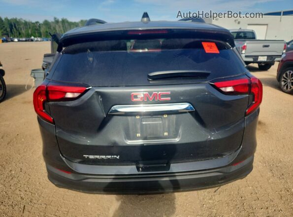 3GKALMEV9JL201797 2018 GMC TERRAIN Gray Widok z tyłu