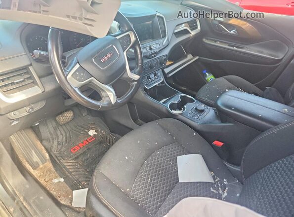 3GKALMEV9JL201797 2018 GMC TERRAIN Gray Widok deski rozdzielczej