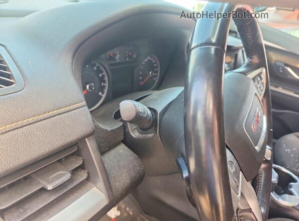 3GKALMEV9JL201797 2018 GMC TERRAIN Gray Widok zestawu wskaźników