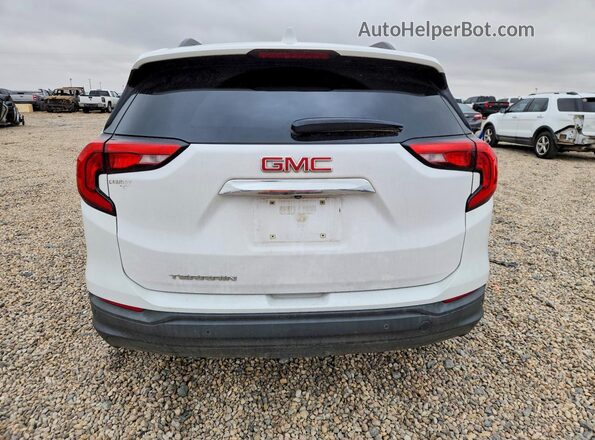 3GKALMEV9JL309952 2018 GMC TERRAIN White უკანა ხედი