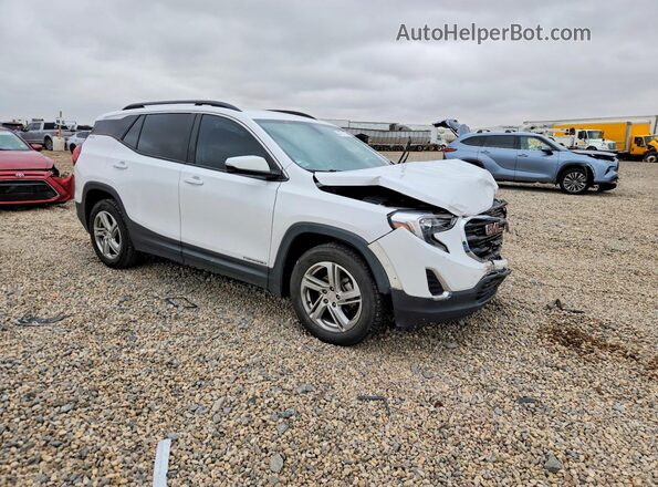 3GKALMEV9JL309952 2018 GMC TERRAIN White წინა მარჯვენა