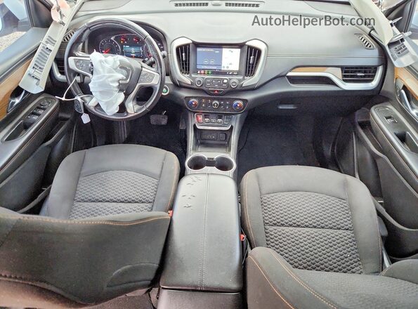 3GKALMEV9JL309952 2018 GMC TERRAIN White წინა პანელის ხედი