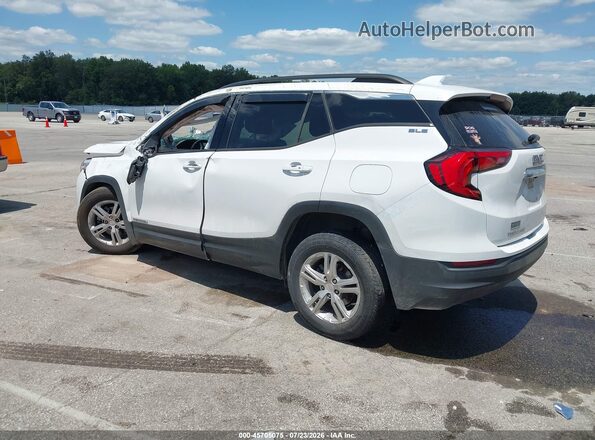 3GKALMEV9JL323849 2018 GMC TERRAIN White Tył lewy