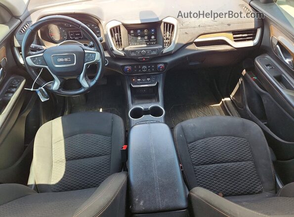3GKALMEV9JL355586 2018 GMC TERRAIN Gray Dashboard view
