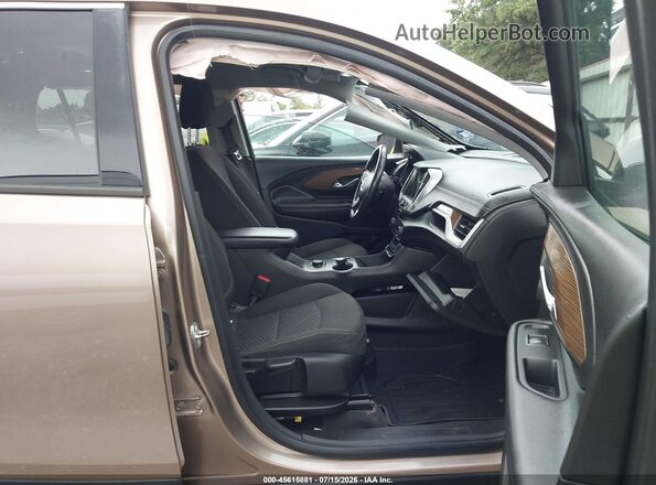 3GKALMEV9JL356480 2018 GMC TERRAIN Золотой Вид салона спереди