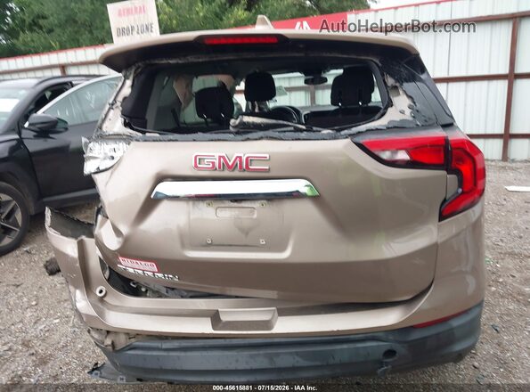 3GKALMEV9JL356480 2018 GMC TERRAIN Золотой 