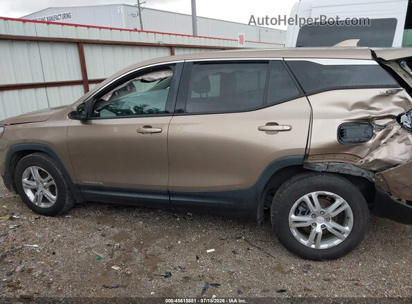 3GKALMEV9JL356480 2018 GMC TERRAIN Золотой Панорамный вид салона 360°