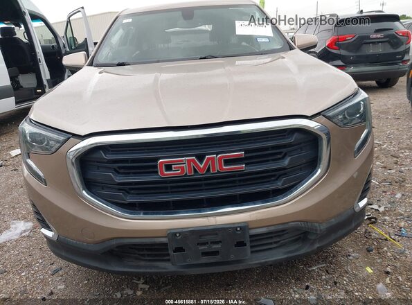 3GKALMEV9JL356480 2018 GMC TERRAIN Золотой Вид щитка приборов