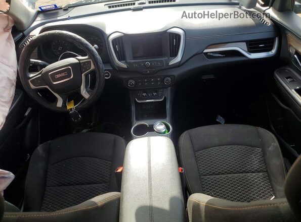 3GKALMEV9JL376647 2018 GMC TERRAIN Black წინა პანელის ხედი