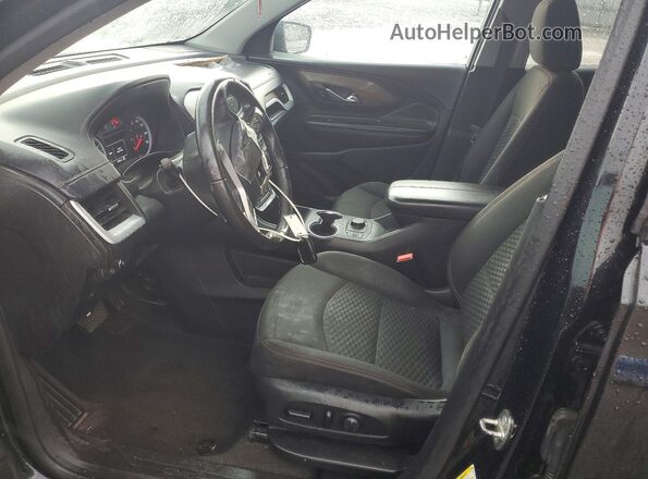 3GKALMEV9JL391875 2018 GMC TERRAIN Black Вид салону спереду