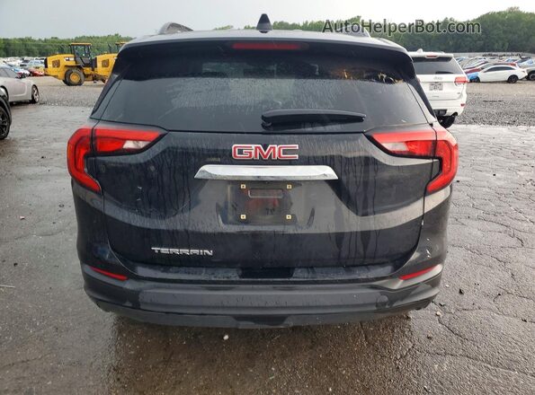 3GKALMEV9JL391875 2018 GMC TERRAIN Black Вид ззаду