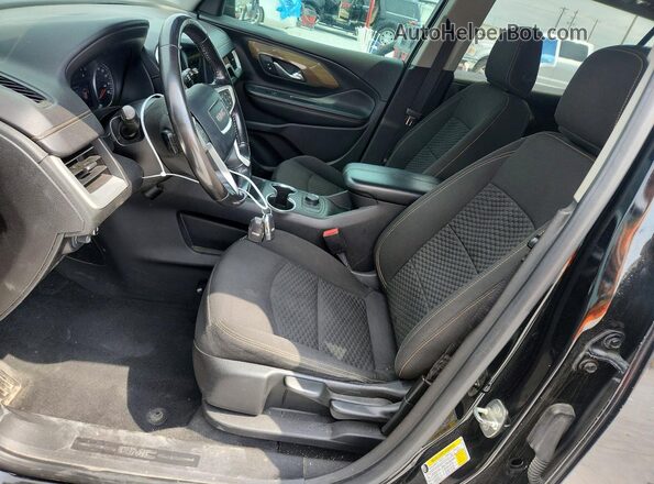 3GKALMEV9KL123202 2019 GMC TERRAIN Black Widok wnętrza z przodu