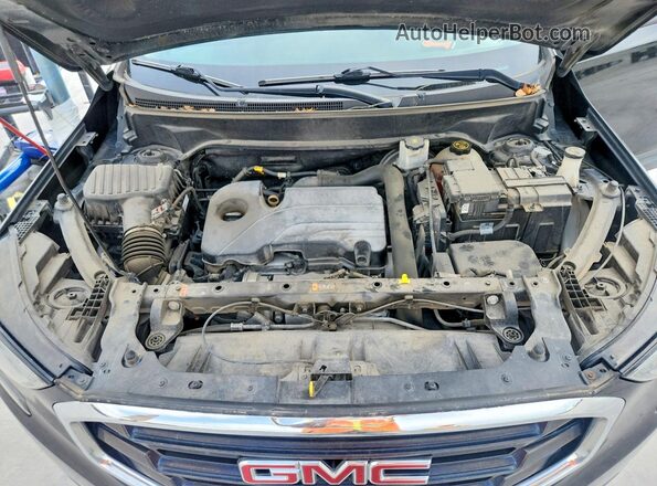 3GKALMEV9KL123202 2019 GMC TERRAIN Black Widok komory silnika