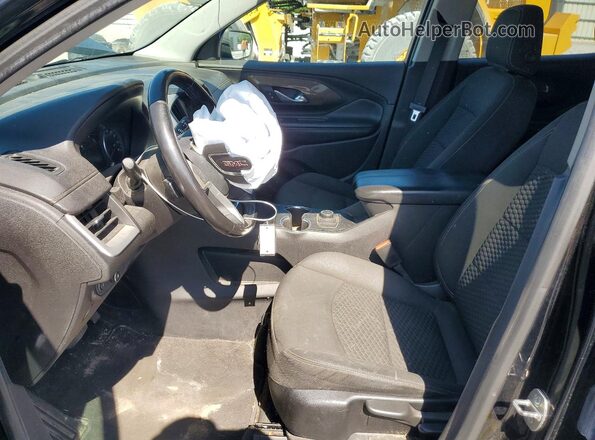 3GKALMEV9KL226605 2019 GMC TERRAIN Black Widok wnętrza z przodu