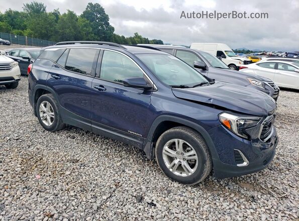 3GKALMEV9KL254498 2019 GMC TERRAIN Blue Front right