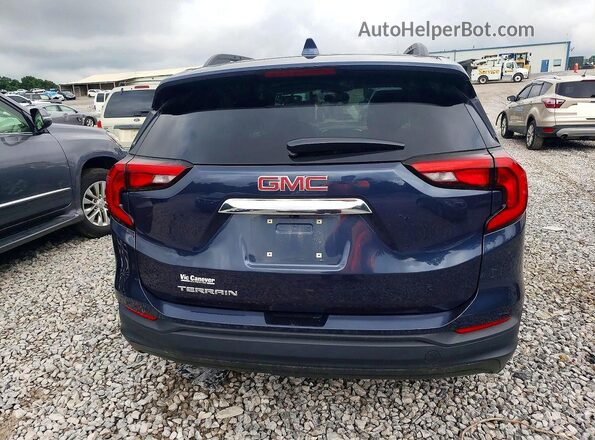 3GKALMEV9KL254498 2019 GMC TERRAIN Blue Rear view