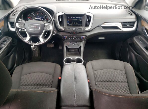 3GKALMEV9KL254498 2019 GMC TERRAIN Blue Dashboard view