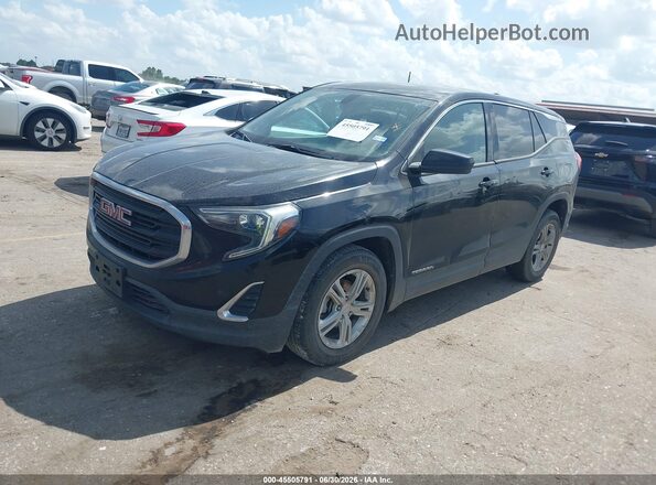 3GKALMEV9KL328468 2019 GMC TERRAIN Черный Передняя левая четверть