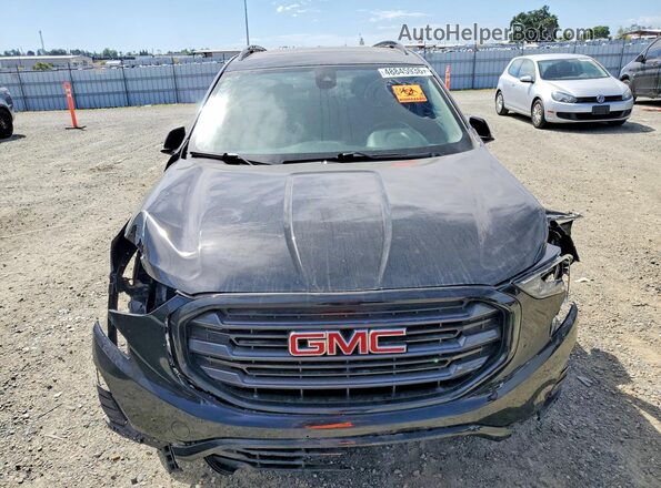 3GKALMEV9LL122973 2020 GMC TERRAIN Black Front view