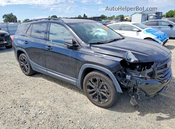 3GKALMEV9LL122973 2020 GMC TERRAIN Black Front right