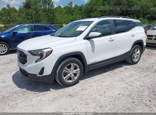 3GKALMEV9ML399107 2021 GMC TERRAIN White Front left